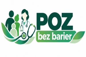 POZ bez barier, logo akcji.